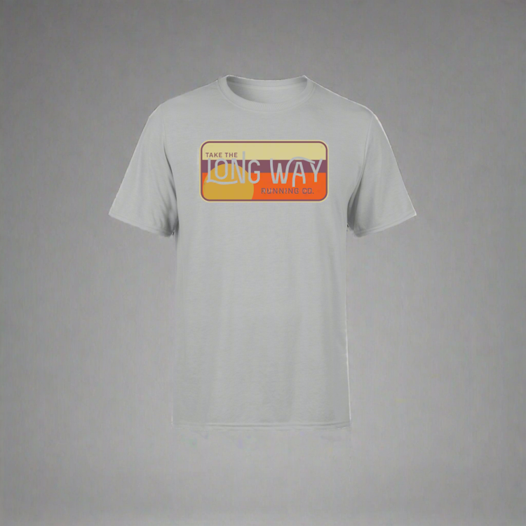 Long Way Running Co. Sunset Short Sleeve Tee